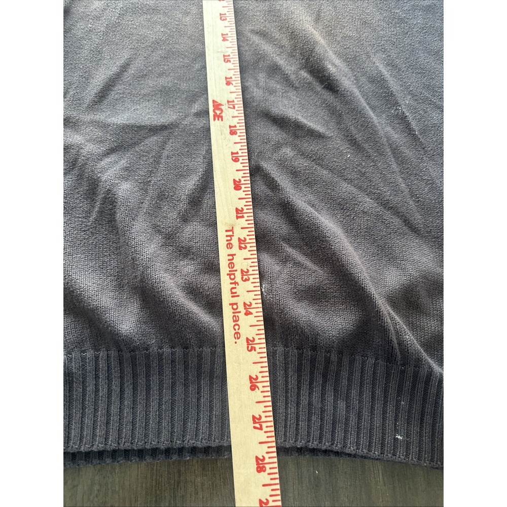 Ghiaia Jumper Set-in Sleeves Brown Cotton Knitted Vintage Faded Mens XL - Picture 6 of 6